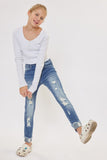 Girls KanCan Distressed Skinny