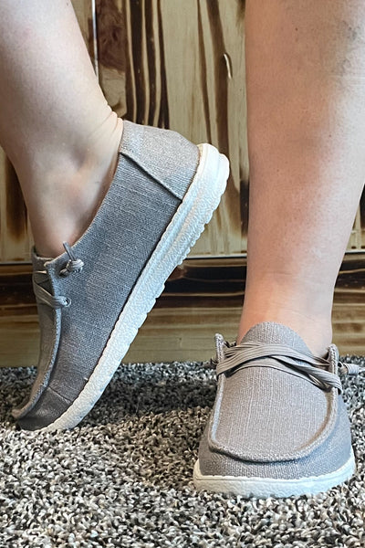 Grey Holly Slip On