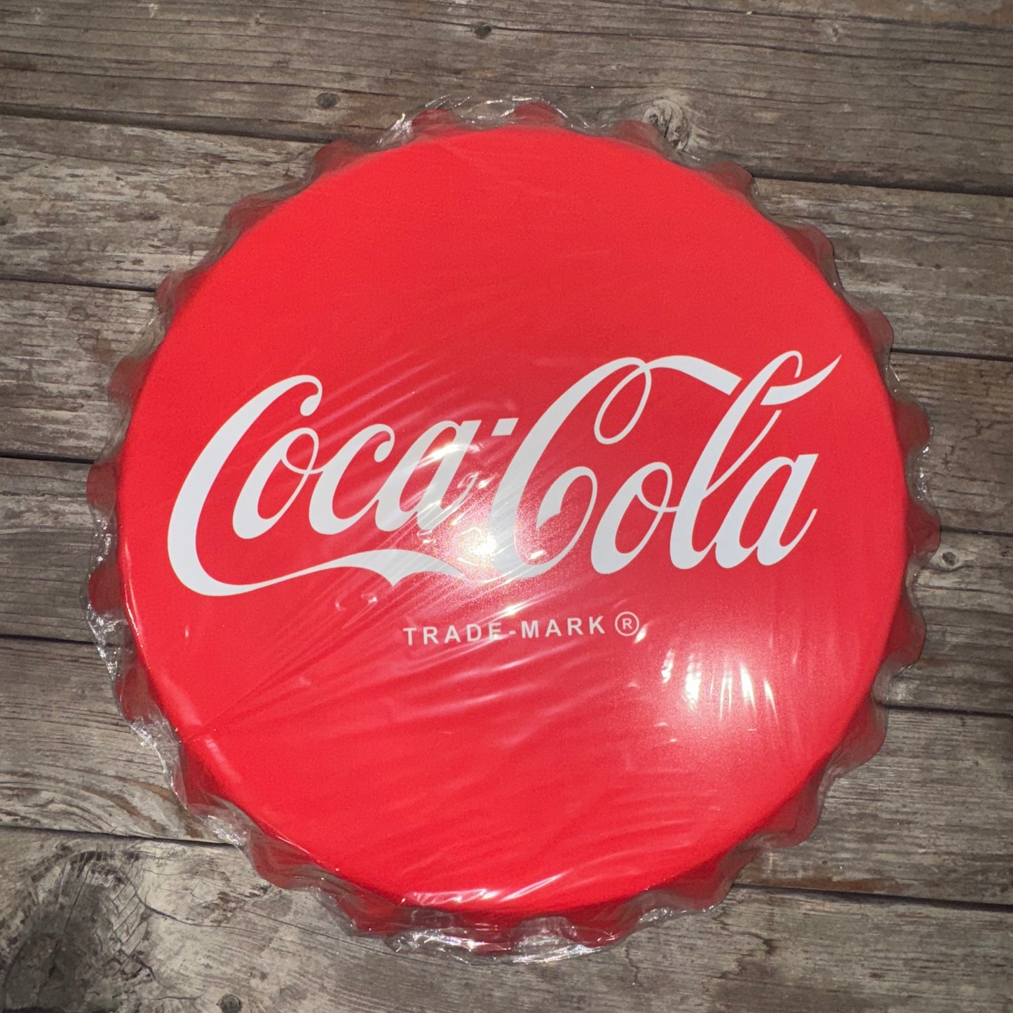 Bottle Cap Tin Sign