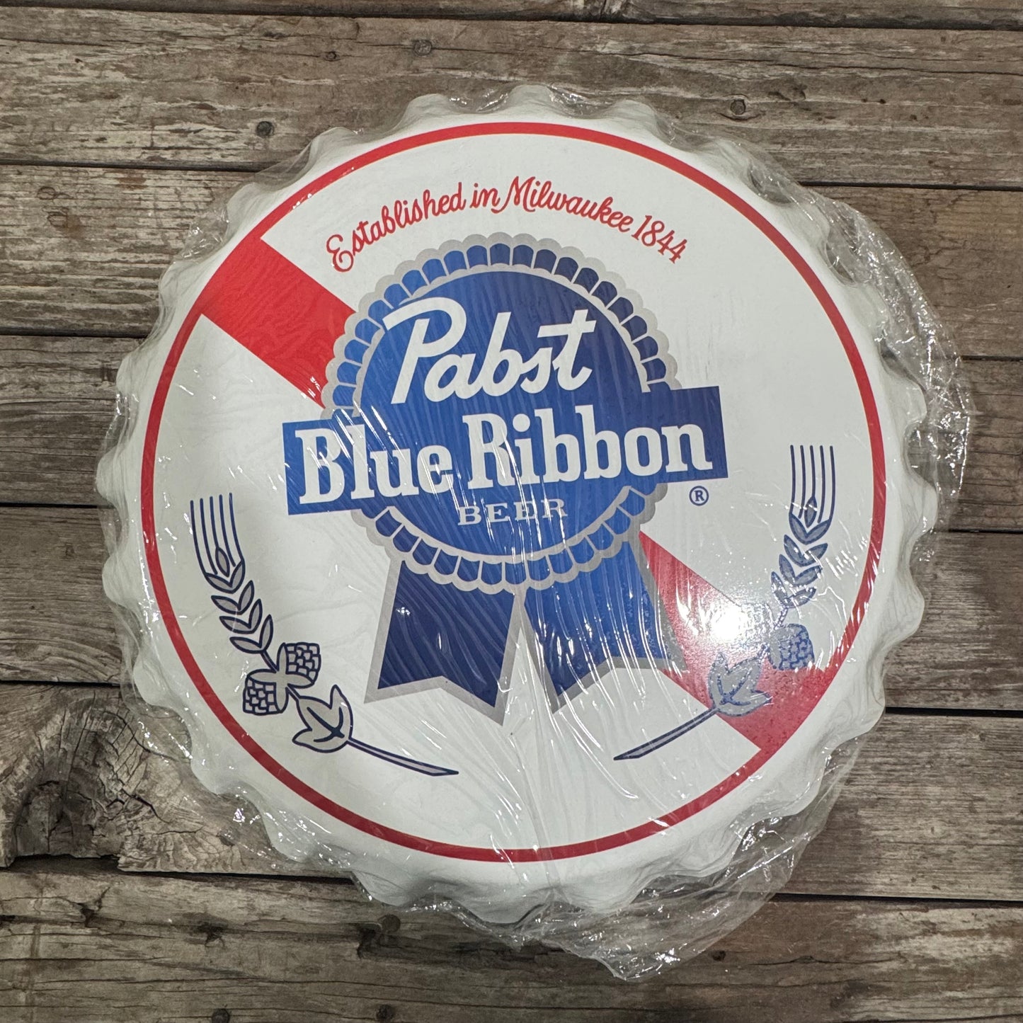 Bottle Cap Tin Sign