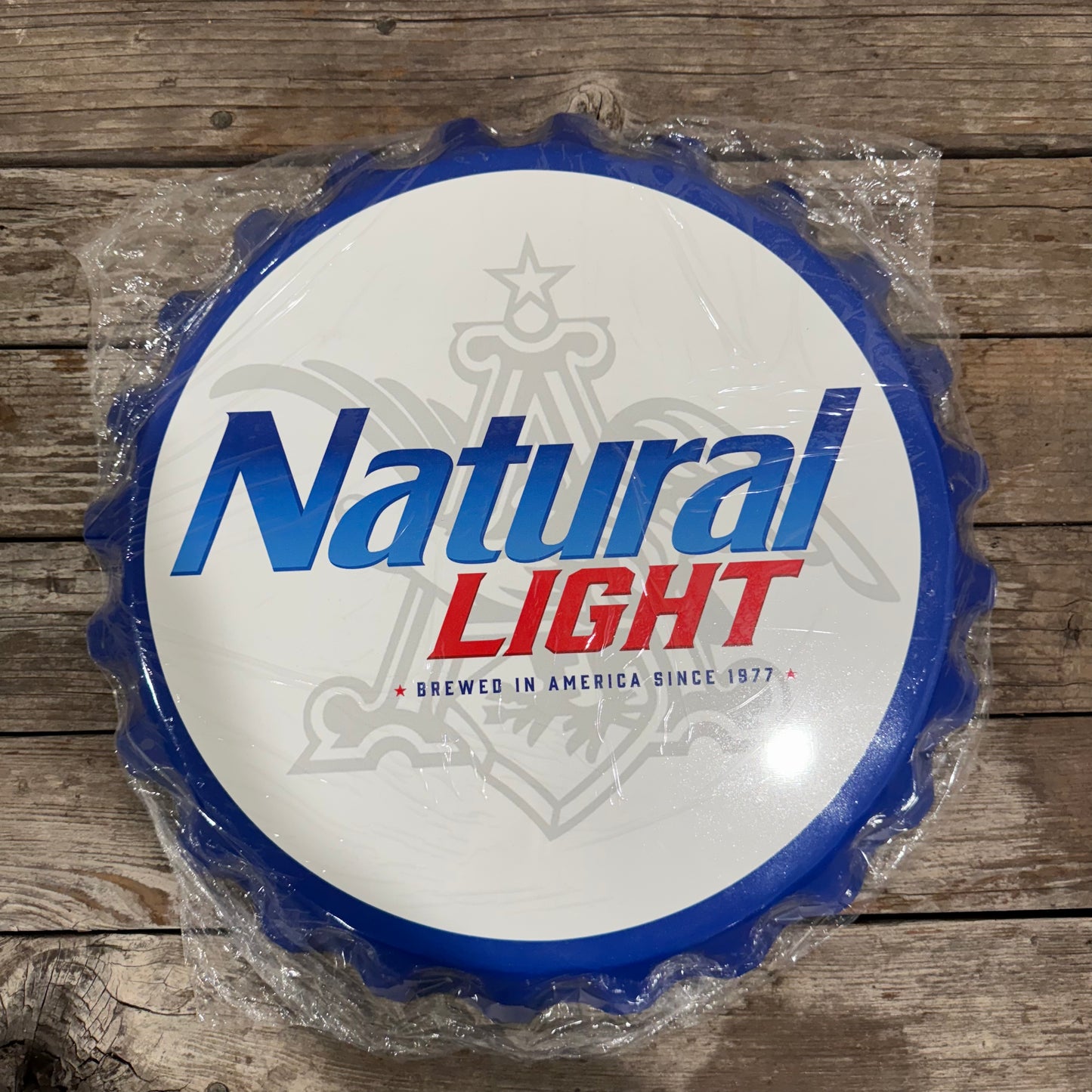 Bottle Cap Tin Sign