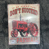 International & Farmall Signs