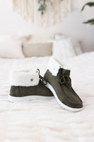 Khaki Odeme Bootie