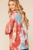 Tie Dye V Neck