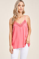 Lace V Neck cami