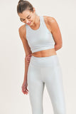 Racerback Cropped Tank