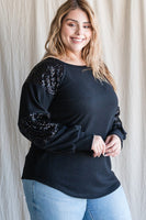 1X - Curvy Sequin Top