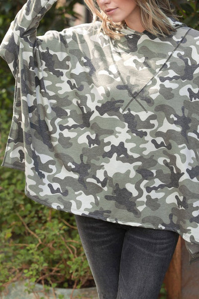 Camo Triangle Hoodie