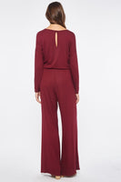 Burgundy Jumpsuit