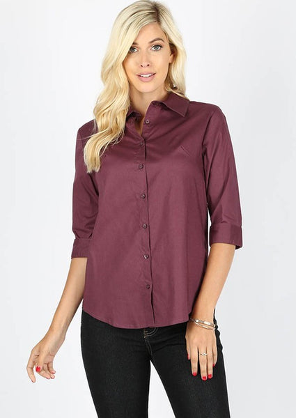 3/4 Sleeve Blouse