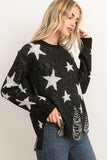 Distressed Starstruck Sweater