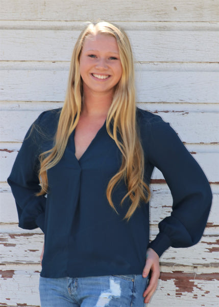 Small-Blues Blouse