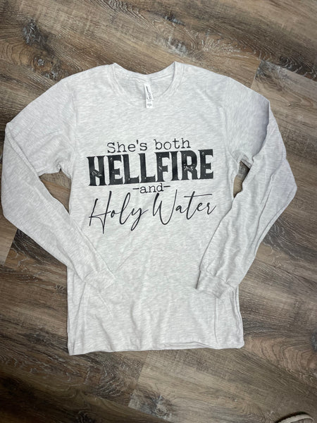 "Hellfire" Graphic Long Sleeve