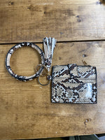 Snake Wallet Key Ring